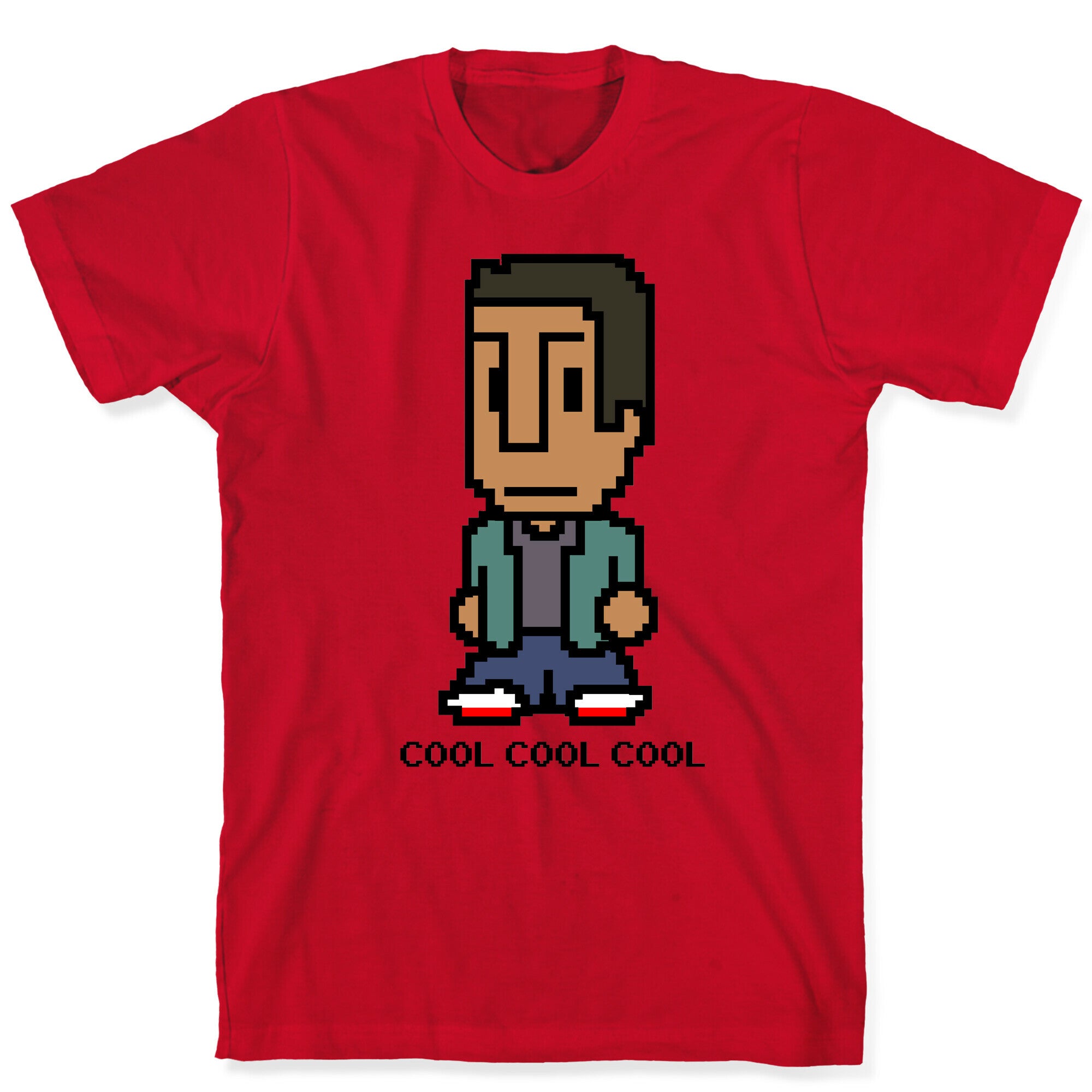 8-bit Abed T-Shirt